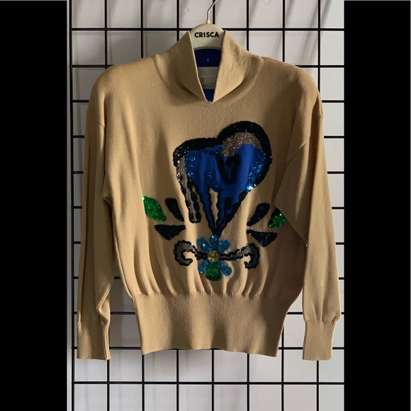 HOST PICK” Vintage Escada Sweater - Picture 2 of 4